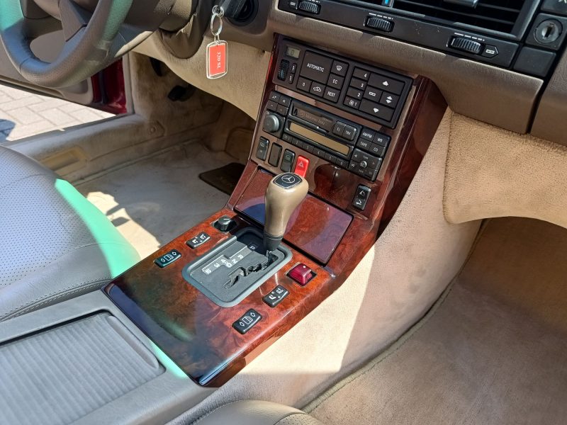 Mercedes SL320 R129 Imperialrot Leder Creme – Bild 12