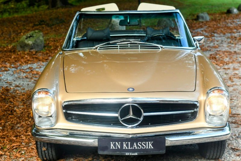 Mercedes 280SL W113 Pagode Sandbeigemetallic – Bild 3