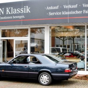 Mercedes E220 Coupe C124 189 Smaragdschwarz Klima Automatik ESHD EFH