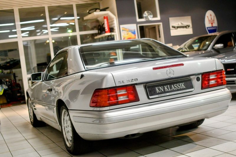 Mercedes SL320 744 Leder Schwarz – Bild 3