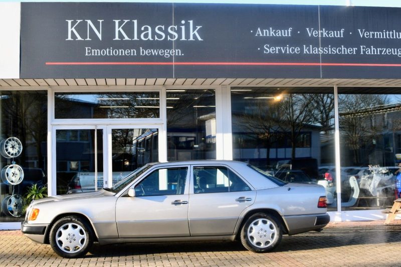 Mercedes 400E Rauchsilber Stoff Karo 86.000km DE Fahrzeug