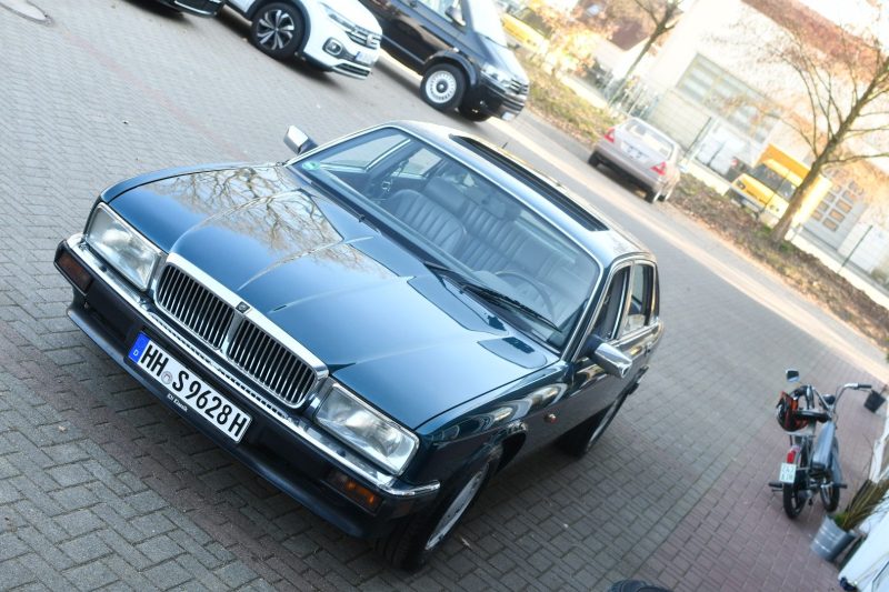Jaguar XJ40 4.0 Sovereign Kingfisher Metallic Leder Grau aus erster Hand – Bild 8