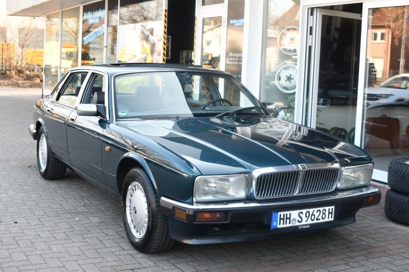 Jaguar XJ40 4.0 Sovereign Kingfisher Metallic Leder Grau aus erster Hand – Bild 7