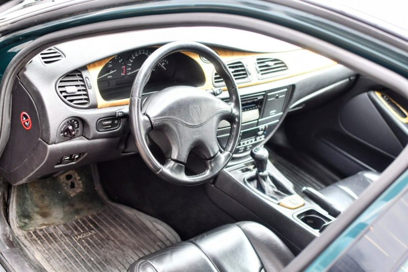 Jaguar S-Type 3.0 Handschalter British Racing Green – Bild 5