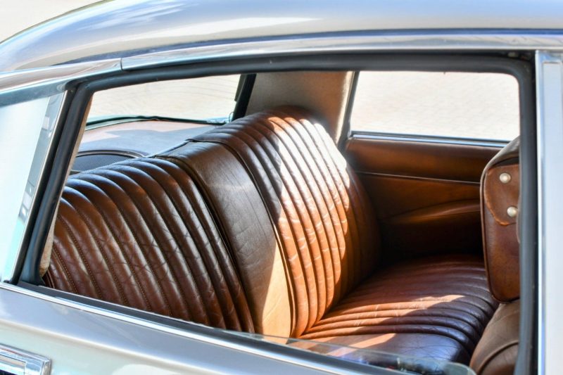 Citroen DS20 Pallas Beige Tholonet Metallic Leder Cognac Halbautomatik – Bild 8