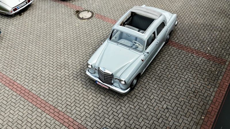 Mercedes 190B W121 Ponton Faltdach – Bild 3