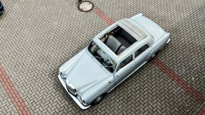 Mercedes 190B W121 Ponton Faltdach – Bild 5