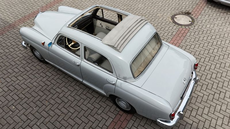 Mercedes 190B W121 Ponton Faltdach – Bild 6
