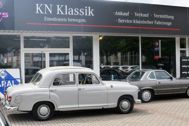 Mercedes 190B W121 Ponton Faltdach