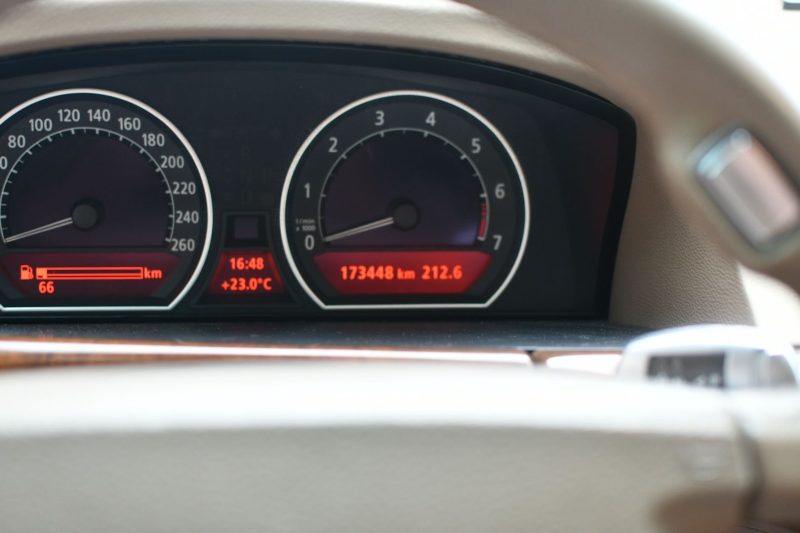 BMW 735i E65 Saphirschwarz Leder Nasca Beige – Bild 17