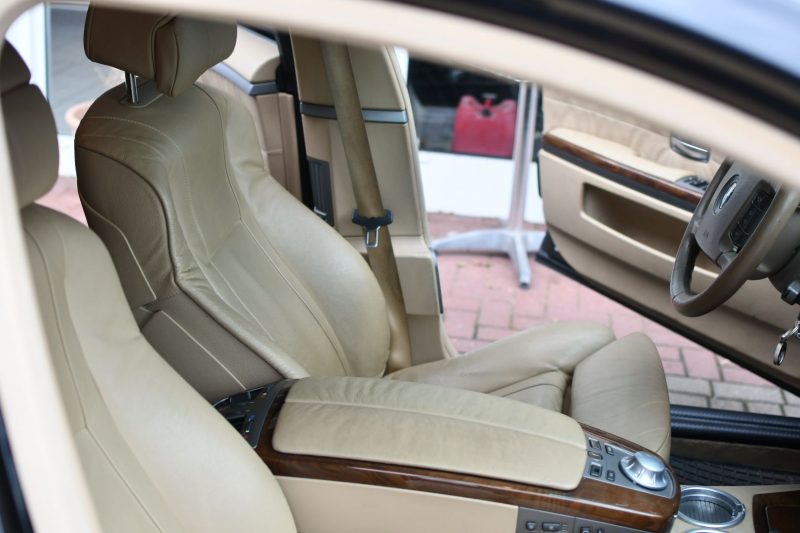 BMW 735i E65 Saphirschwarz Leder Nasca Beige – Bild 14