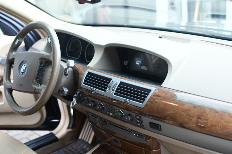 BMW 735i E65 Saphirschwarz Leder Nasca Beige – Bild 8