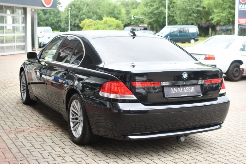BMW 735i E65 Saphirschwarz Leder Nasca Beige – Bild 5
