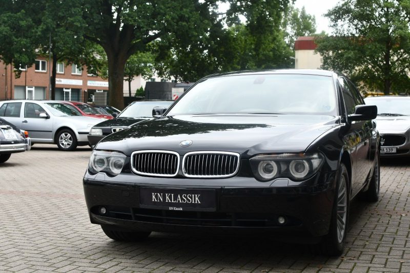 BMW 735i E65 Saphirschwarz Leder Nasca Beige – Bild 6