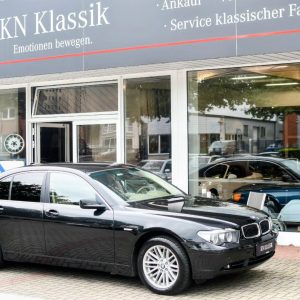 BMW 735i E65 Saphirschwarz Leder Nasca Beige