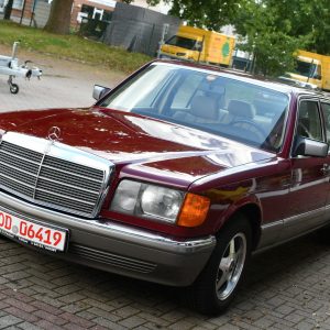 Mercedes 260SE Barolorot Klima Automatik Temp. SHZ ESHD erste Hand