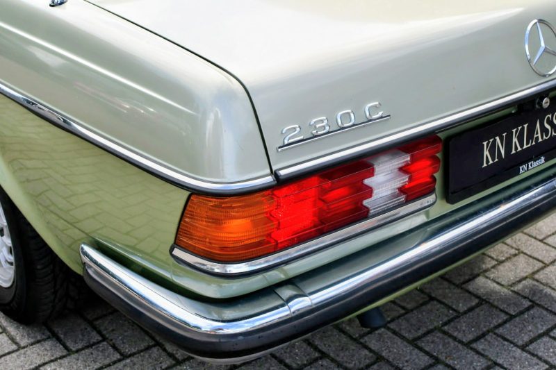 Mercedes 230C Silberdiestel Velours Schiebedach – Bild 8