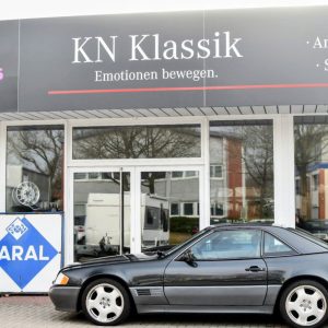 Mercedes 300SL Blauschwarz Metallic Leder Grau OZ Opera