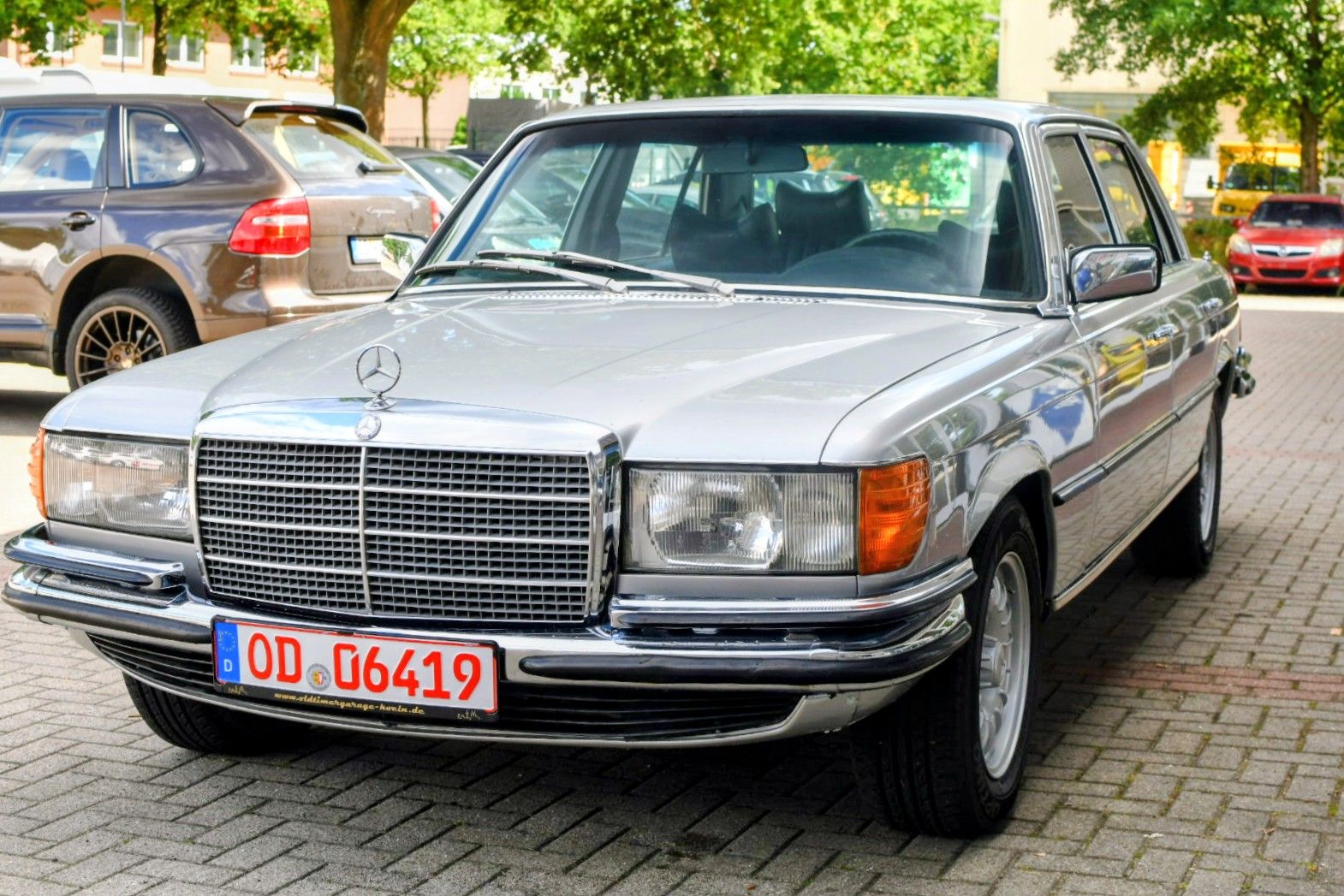 Mercedes W116 450SE 6.9 Astralsilber Motor/Fahrwerk überholt – Bild 4