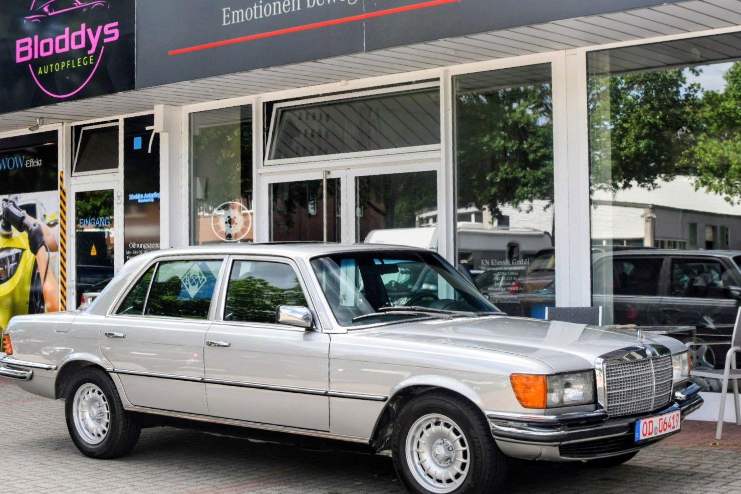 Mercedes W116 450SE 6.9 Astralsilber Motor/Fahrwerk überholt – Bild 3
