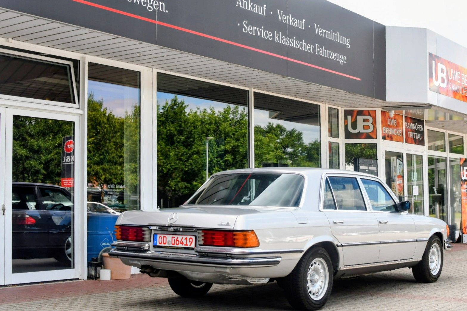 Mercedes W116 450SE 6.9 Astralsilber Motor/Fahrwerk überholt – Bild 2
