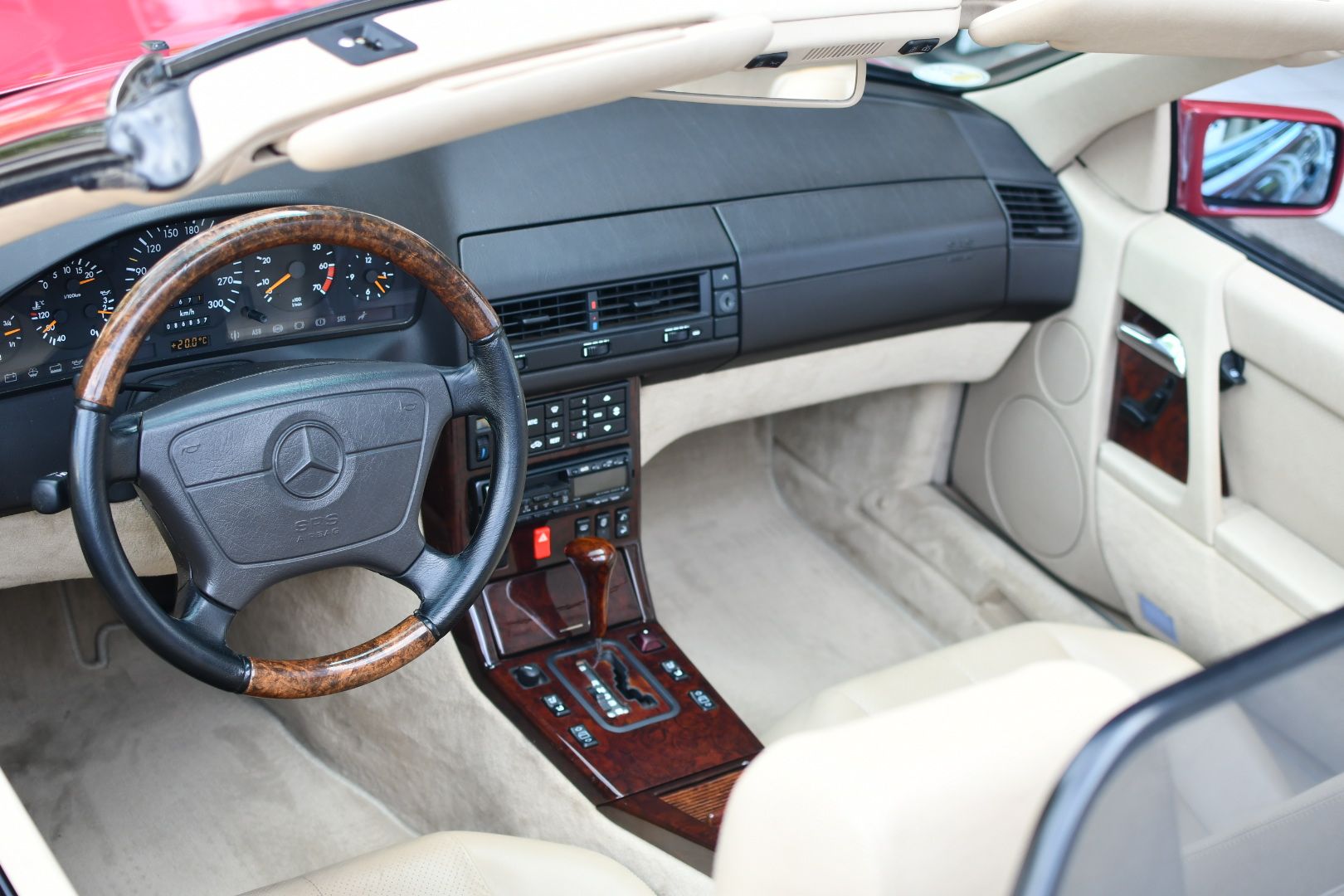 Mercedes 500SL 6.0 Brabus 86.000km Erstlack ADS – Bild 9