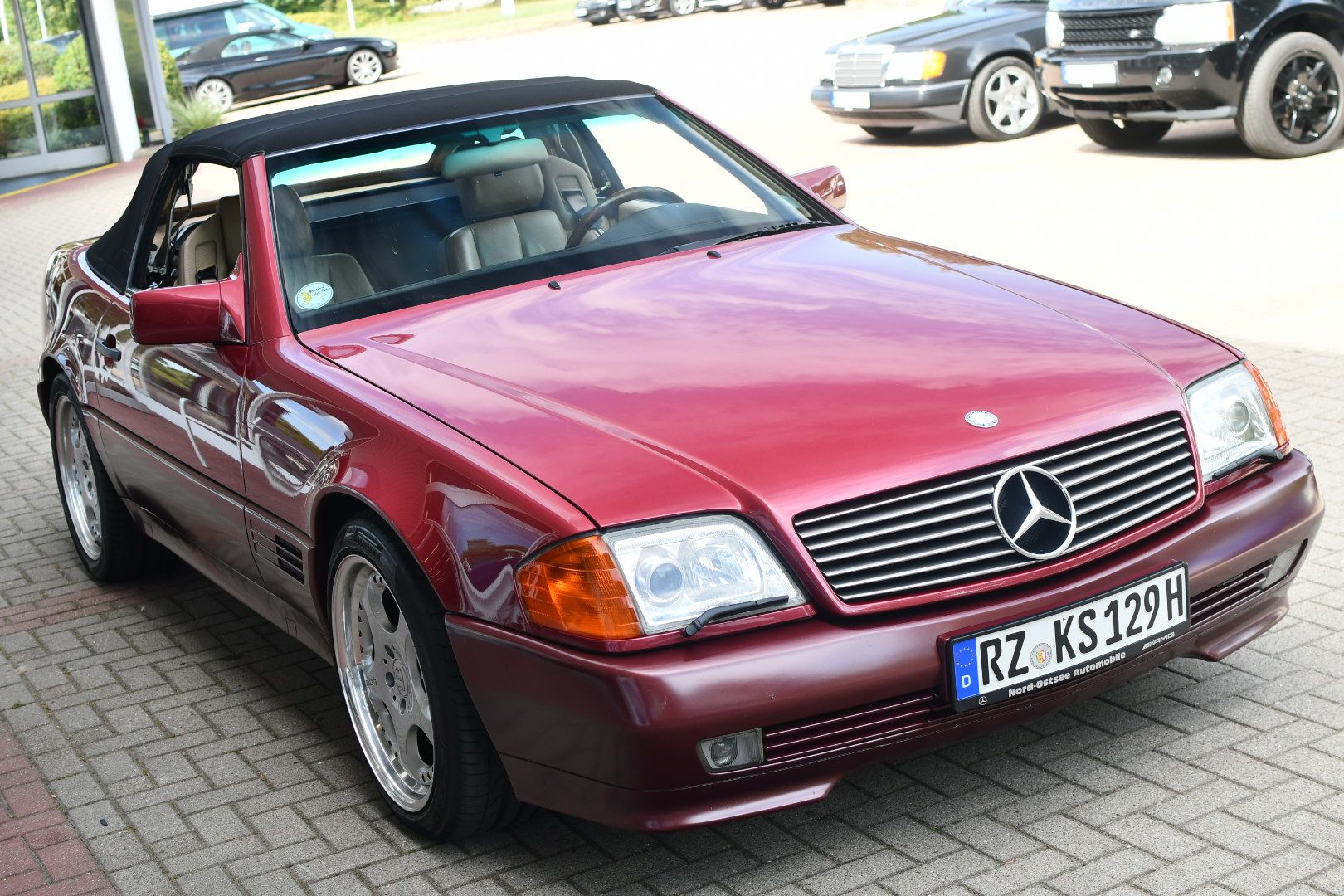 Mercedes 500SL 6.0 Brabus 86.000km Erstlack ADS – Bild 8