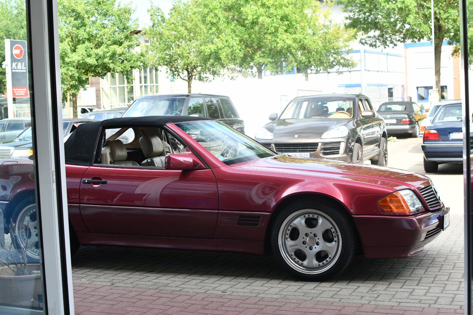 Mercedes 500SL 6.0 Brabus 86.000km Erstlack ADS – Bild 6
