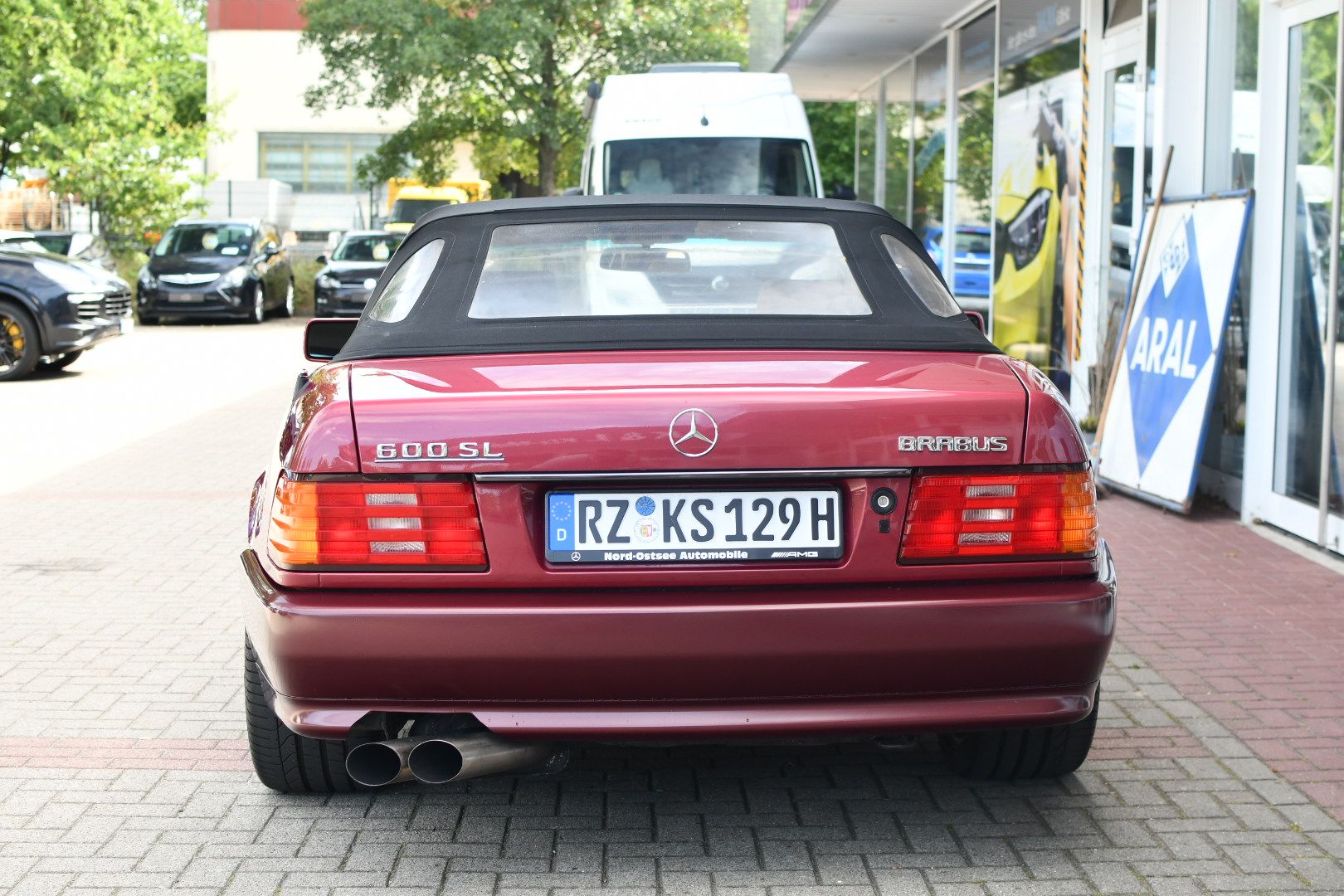 Mercedes 500SL 6.0 Brabus 86.000km Erstlack ADS – Bild 4