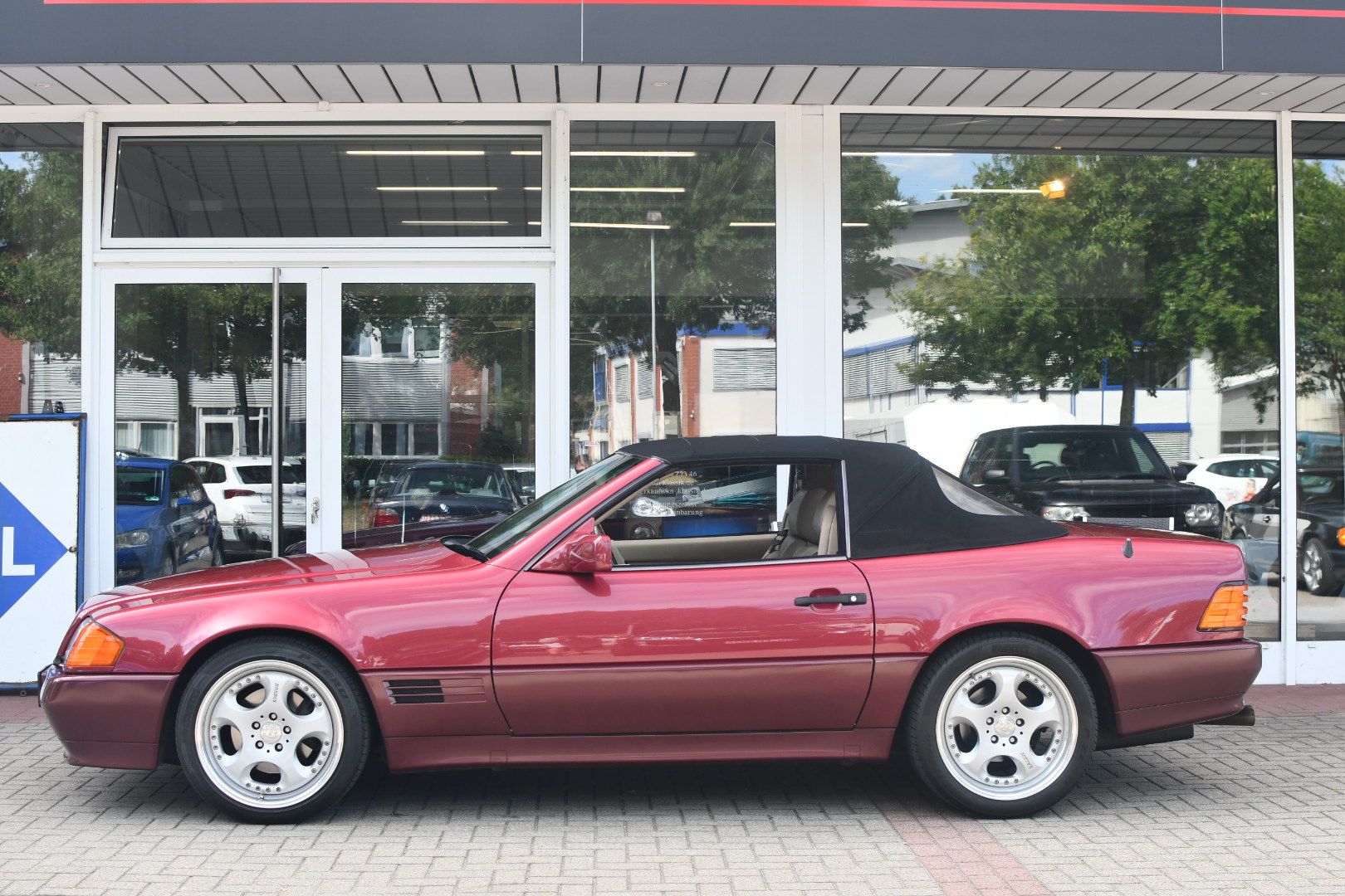 Mercedes 500SL 6.0 Brabus 86.000km Erstlack ADS – Bild 2