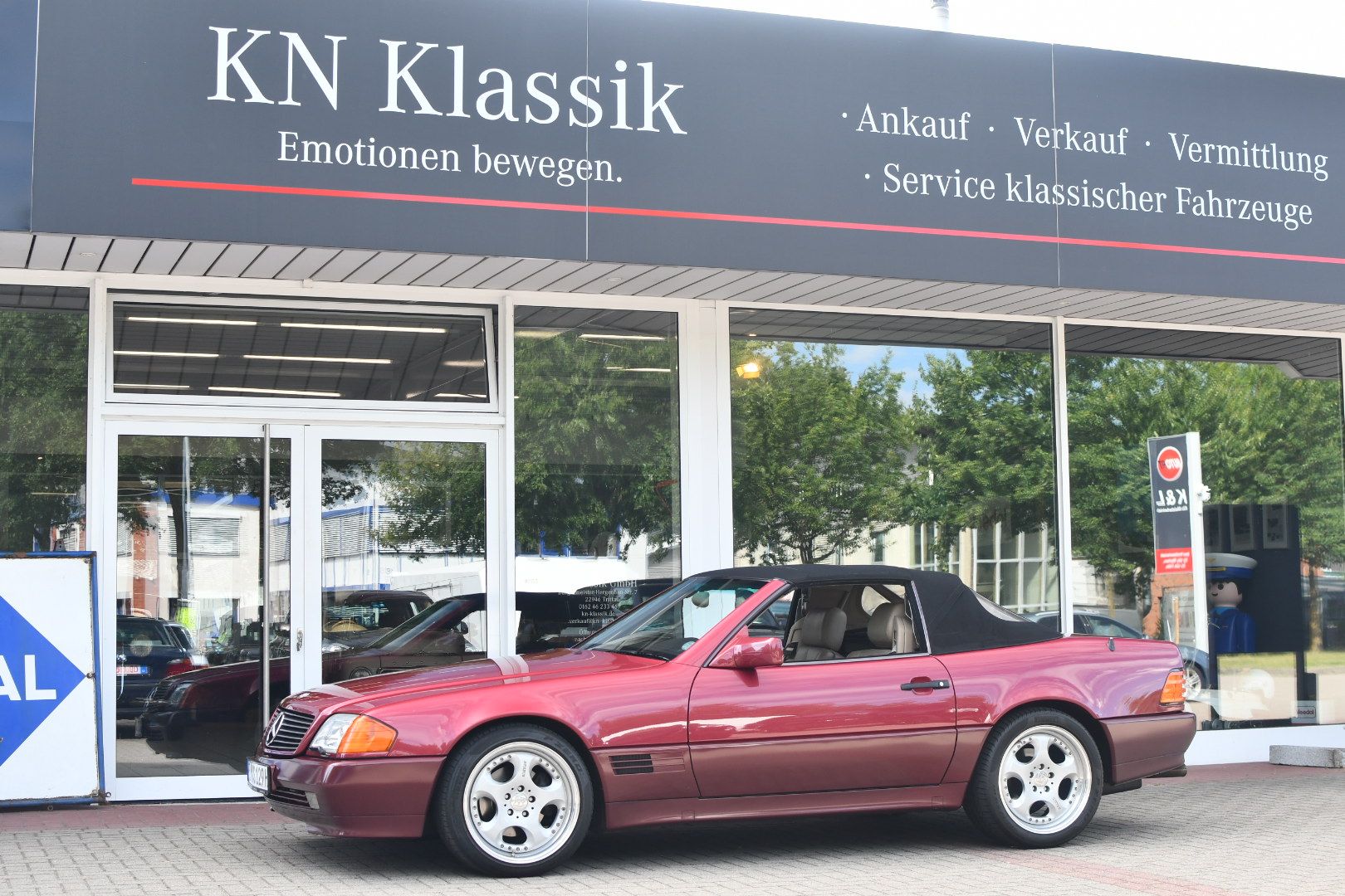 Mercedes 500SL 6.0 Brabus 86.000km Erstlack ADS