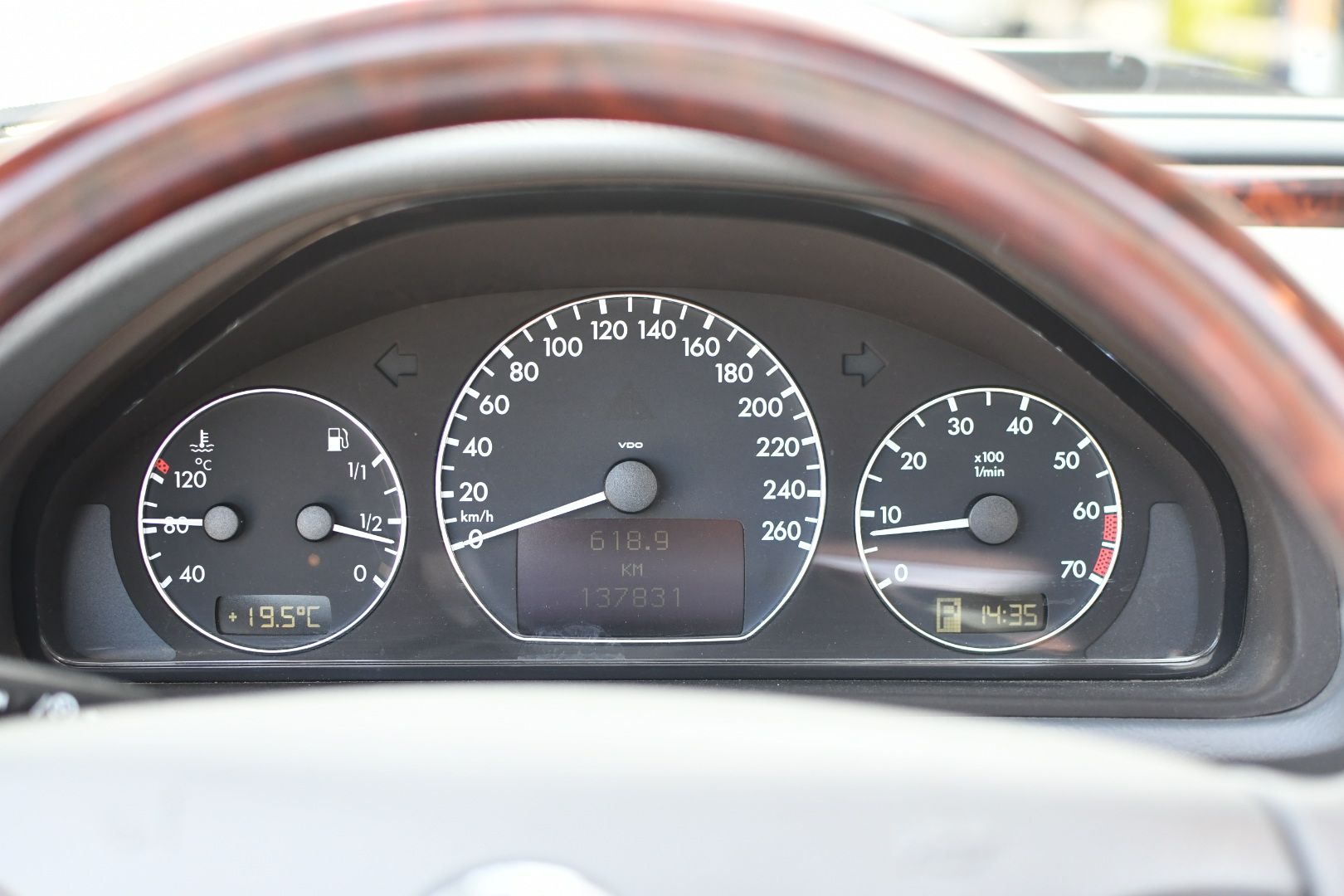 Mercedes CLK230 Kompressor 1. Hand Tansanitblau Leder Grau – Bild 14